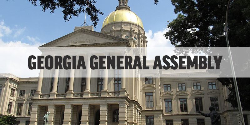 Georgia General Assembly Gold Dome Building Exterior